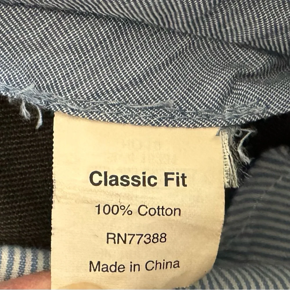 J Crew Pants Mens 34 X 32 Brown Black Micro Stripes Classic Fit Office Academia